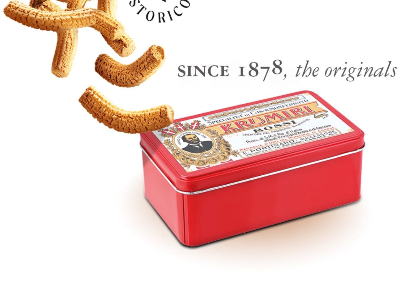 Krumiri Rossi historic biscuit shop